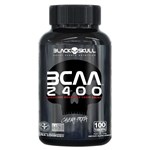 Ficha técnica e caractérísticas do produto Aminoácido BCAA 2400 Caveira Preta 100 Tabs - Black Skull