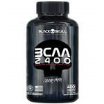 Ficha técnica e caractérísticas do produto Aminoácido Bcaa 2400 Caveira Preta 400 Tabs - Black Skull