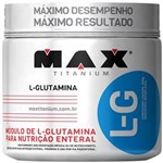 Ficha técnica e caractérísticas do produto Aminoacido Glutamina L-G 300G - Max Titanium