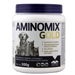 Ficha técnica e caractérísticas do produto Aminomix Gold 500g Suplemento Vitamínico - Vetnil - Descrição Marketplace