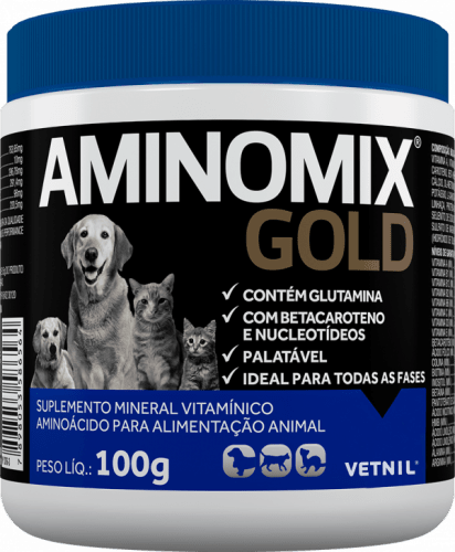 Ficha técnica e caractérísticas do produto AminoMix Gold Vetnil - 100g