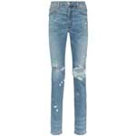 Ficha técnica e caractérísticas do produto Amiri Paint Splatter Slim-fit Jeans - Azul