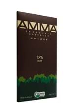 Ficha técnica e caractérísticas do produto Amma Chocolate 75% Orgânico e Vegano - 80g