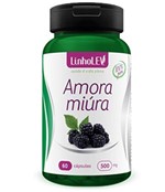 Ficha técnica e caractérísticas do produto Amora Miúra 100% Pura 500mg 60 Cápsulas - Linholev