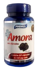 Ficha técnica e caractérísticas do produto Amora Miura 60 Cápsulas de 510mg - Promel