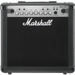 Ficha técnica e caractérísticas do produto Amplificador de Guitarra Marshall MG15CFX-B 127V com 15W de Potência