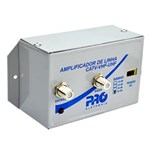 Ficha técnica e caractérísticas do produto Amplificador de Linha VHF/UHF 30dB Bivolt - PQAL-3000 Proeletronic