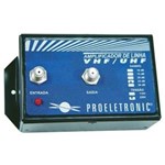 Ficha técnica e caractérísticas do produto Amplificador de Linha Vhf/Uhf 25Db Pqal-2500 Proeletronic - Bivolt