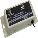 Ficha técnica e caractérísticas do produto Amplificador Sinal de Antena Uhf Vhf Fm Ganho 24db Mxt