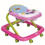 Ficha técnica e caractérísticas do produto Andador Bebê Magic Toys Rosa - Magic Baby