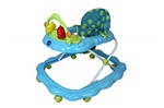 Ficha técnica e caractérísticas do produto Andador Bebê Musical Hoop - Color Baby - C/Brinquedos - Azul