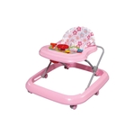 Ficha técnica e caractérísticas do produto Andador de Bebê Toy com Regulagem de Altura Até 15Kg Rosa Tutti Baby