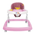 Ficha técnica e caractérísticas do produto Andador Infantil Musical Styll Baby Rosa Bebê