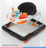 Ficha técnica e caractérísticas do produto Andador para Bebê Torin Preto - Galzerano