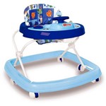 Ficha técnica e caractérísticas do produto Andador Sonoro Azul Bebê/Branco - Styll Baby