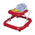 Ficha técnica e caractérísticas do produto Andador Toy para Crianças de Até 15kg - Vermelho - Tutti Baby