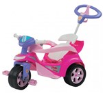 Ficha técnica e caractérísticas do produto Andador Triciclo Baby Trike Rosa  Biemme Pronta Entrega