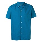 Ficha técnica e caractérísticas do produto Anglozine Camisa Boshier Mangas Curtas - Azul
