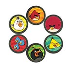 Ficha técnica e caractérísticas do produto Angry Birds Relógio Lança Discos - Fun