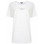 Ficha técnica e caractérísticas do produto Ann Demeulemeester Camiseta Oversized com Logo - Branco