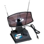 Ficha técnica e caractérísticas do produto Antena de TV Interna Aquario 350 para VHF, UHF, HDTV e FM