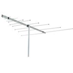 Ficha técnica e caractérísticas do produto Antena Externa Log Periódica Aquário LVU-12 VHF, UHF, HDTV e FM