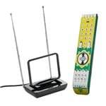 Ficha técnica e caractérísticas do produto Antena Interna De Tv / Uhf / Vhf E Fm Controle Remoto Universal Sv9015_Urc73 One For All