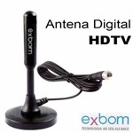 Antena Tv Digital Hdtv Uhf Fm Interna Externa 3,5 Dbi 4mts