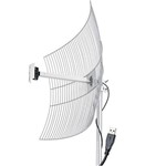 Antena Usb Parabola para Internet 2.4ghz 25dbi Usb2510 Aquario