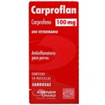 Ficha técnica e caractérísticas do produto Anti-inflamatório Agener União Carproflan 14 Comprimidos - 100 Mg
