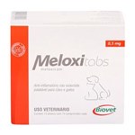 Ficha técnica e caractérísticas do produto Anti-inflamatório Meloxitabs Biovet Hospitalar 0,5mg Display C/ 150 Comprimidos