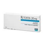 Ficha técnica e caractérísticas do produto Anti-inflamatório Merial Ketofen 20mg Comprimidos para Cães