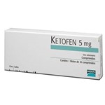 Ficha técnica e caractérísticas do produto Anti-inflamatório Merial Ketofen 5mg Comprimidos para Cães e Gatos