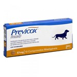 Ficha técnica e caractérísticas do produto Anti-Inflamatório Merial Previcox 57mg com 10 Comprimidos