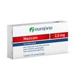 Ficha técnica e caractérísticas do produto Anti-inflamatório Ouro Fino Maxicam 2mg - 10 Comprimidos