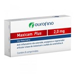 Ficha técnica e caractérísticas do produto Anti-inflamatório Ouro Fino Maxicam Plus 2,0Mg - 8 Comprimidos - Ourofino