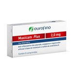 Ficha técnica e caractérísticas do produto Anti-inflamatório Ouro Fino Maxicam Plus 2mg - 8 Comprimidos