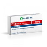 Ficha técnica e caractérísticas do produto Anti-inflamatório Prediderm 10 Comprimidos 20mg - Ourofino