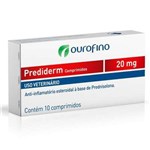Ficha técnica e caractérísticas do produto Anti-Inflamatório Prediderm Comprimidos - 20mg - Ouro Fino