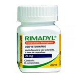 Ficha técnica e caractérísticas do produto Anti-inflamatório Zoetis Rimadyl 25mg - 14 Comprimidos