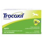 Ficha técnica e caractérísticas do produto Anti-inflamatório Zoetis Trocoxil de 2 Comprimidos - 20 Mg