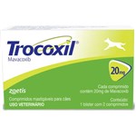 Ficha técnica e caractérísticas do produto Anti-inflamatório Zoetis Trocoxil de 2 Comprimidos 20mg