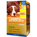 Ficha técnica e caractérísticas do produto Anti Pulgas Advocate Cães de 25 a 40 Kg com 3 Pipetas Bayer