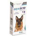 Ficha técnica e caractérísticas do produto Anti Pulgas e Carrapatos Bravecto para Cães de 20 a 40Kg - 1000Mg