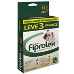 Ficha técnica e caractérísticas do produto Anti Pulgas e Carrapatos Ceva Fiprolex Drop Spot de 1,34 Ml para Cães de 11 a 20 Kg - Leve 3 Pague 2
