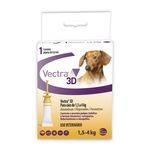 Ficha técnica e caractérísticas do produto Anti Pulgas E Carrapatos Ceva Vectra 3d Para Cães De 1,5 A 4kg