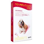 Ficha técnica e caractérísticas do produto Anti Pulgas e Carrapatos Zoetis Revolution 12 para Cães de 10 a 20 Kg - 1 Ampola de 1,0 Ml