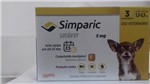 Ficha técnica e caractérísticas do produto Anti Pulgas Simparic 1,3kg a 2,5kg - 03 Comprimidos - Zoetis