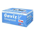 Ficha técnica e caractérísticas do produto Antiácido Gaviz Agener Omeprazol 10mg 50 Comprimidos