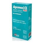 Ficha técnica e caractérísticas do produto Antibiótico Agemoxi Cl 250 Mg 10 Comprimidos